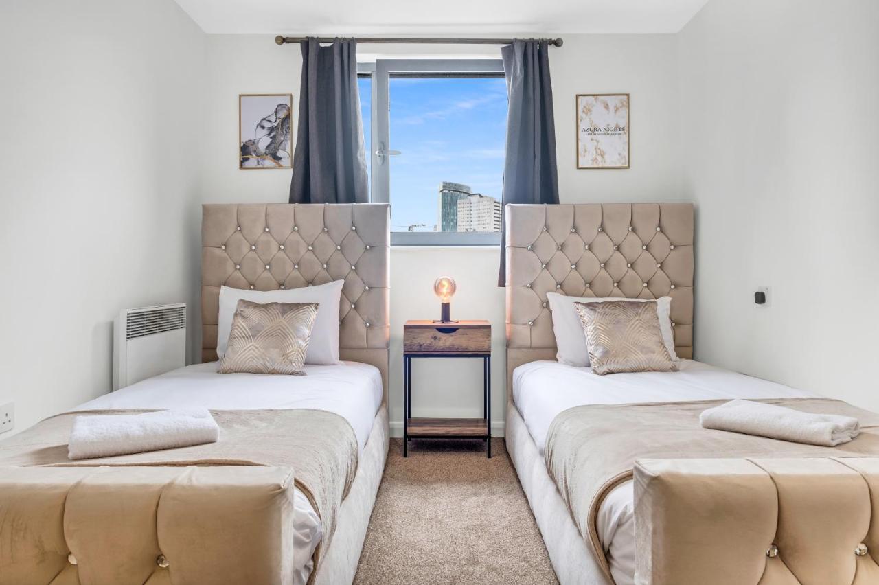 Stylish 4Th Floor 2 Bedroom En Suite City Centre Apartment With Parking By Azura Nights Birmingham Exterior foto